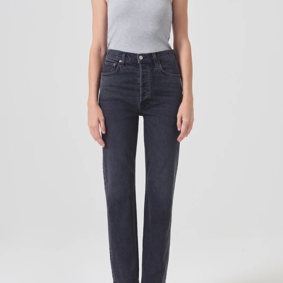 AGOLDE HIGH RISE CLASSIC JEANS - SIZE 27 - Picture 2 of 2
